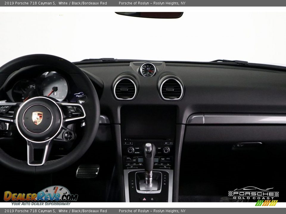 2019 Porsche 718 Cayman S White / Black/Bordeaux Red Photo #17