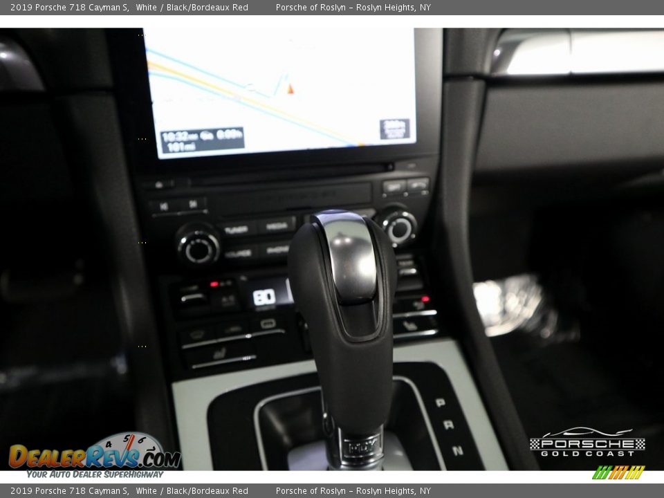 2019 Porsche 718 Cayman S White / Black/Bordeaux Red Photo #23