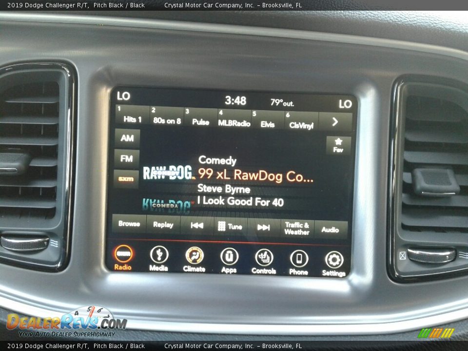 2019 Dodge Challenger R/T Pitch Black / Black Photo #15