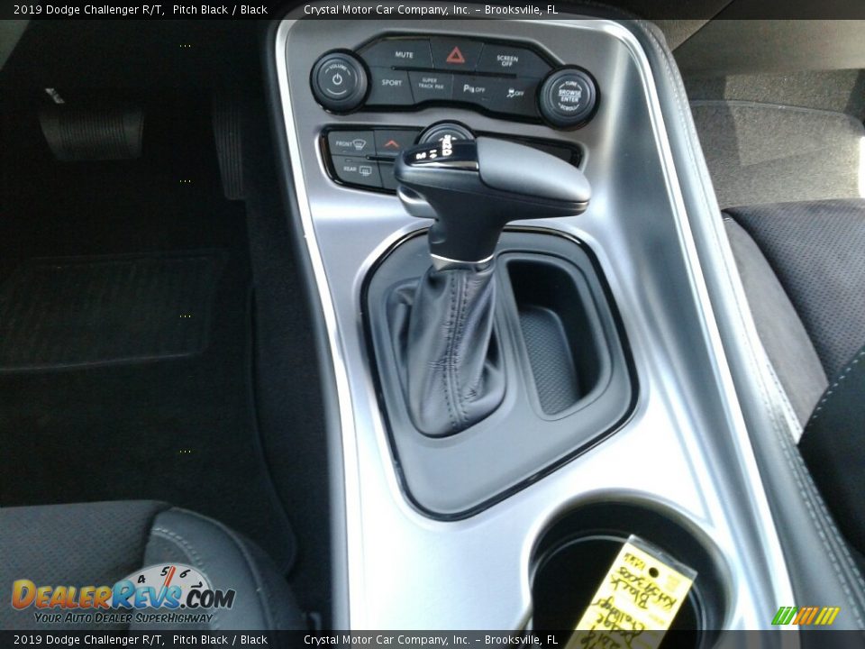 2019 Dodge Challenger R/T Pitch Black / Black Photo #16