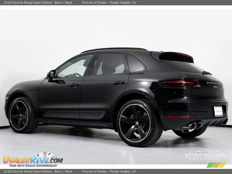 2018 Porsche Macan Sport Edition Black / Black Photo #4