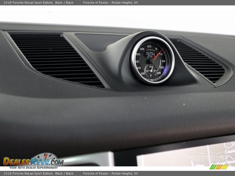 2018 Porsche Macan Sport Edition Black / Black Photo #18