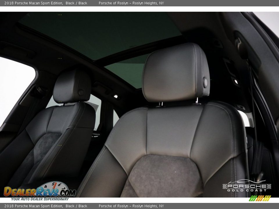 2018 Porsche Macan Sport Edition Black / Black Photo #23