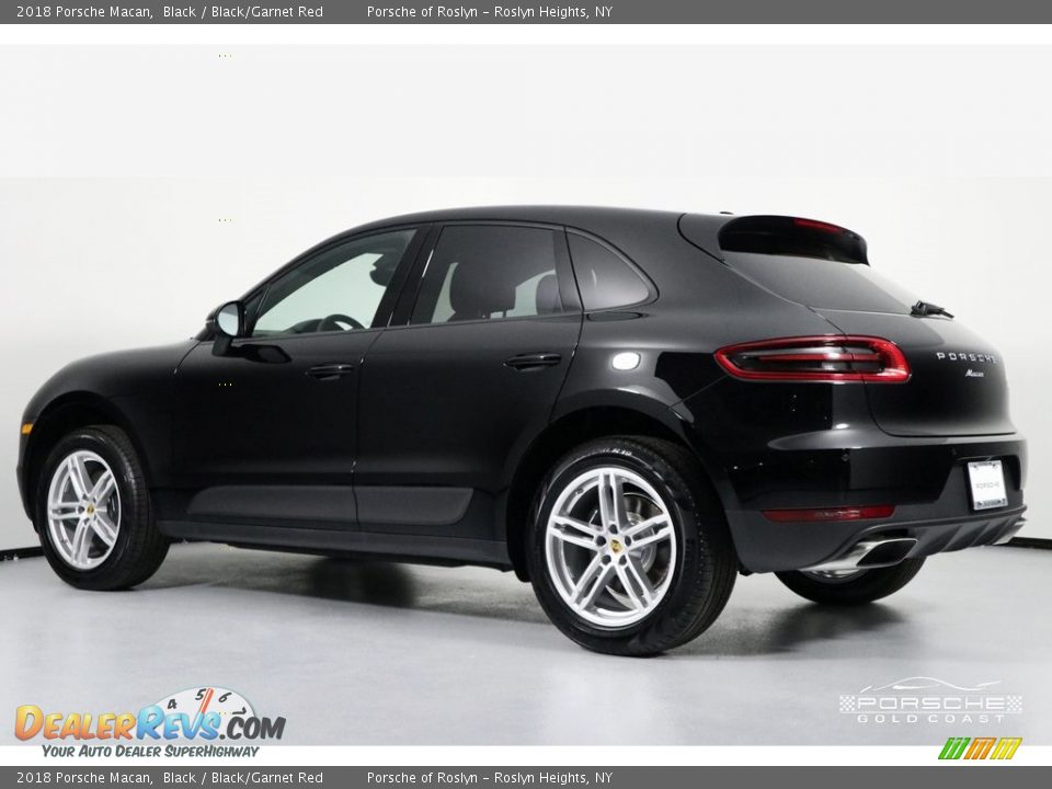 2018 Porsche Macan Black / Black/Garnet Red Photo #4