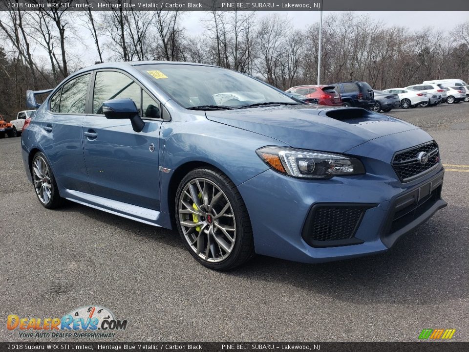 Front 3/4 View of 2018 Subaru WRX STI Limited Photo #1