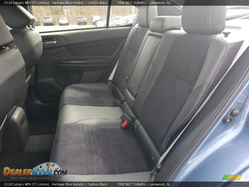 2018 Subaru WRX STI Limited Heritage Blue Metallic / Carbon Black Photo #3