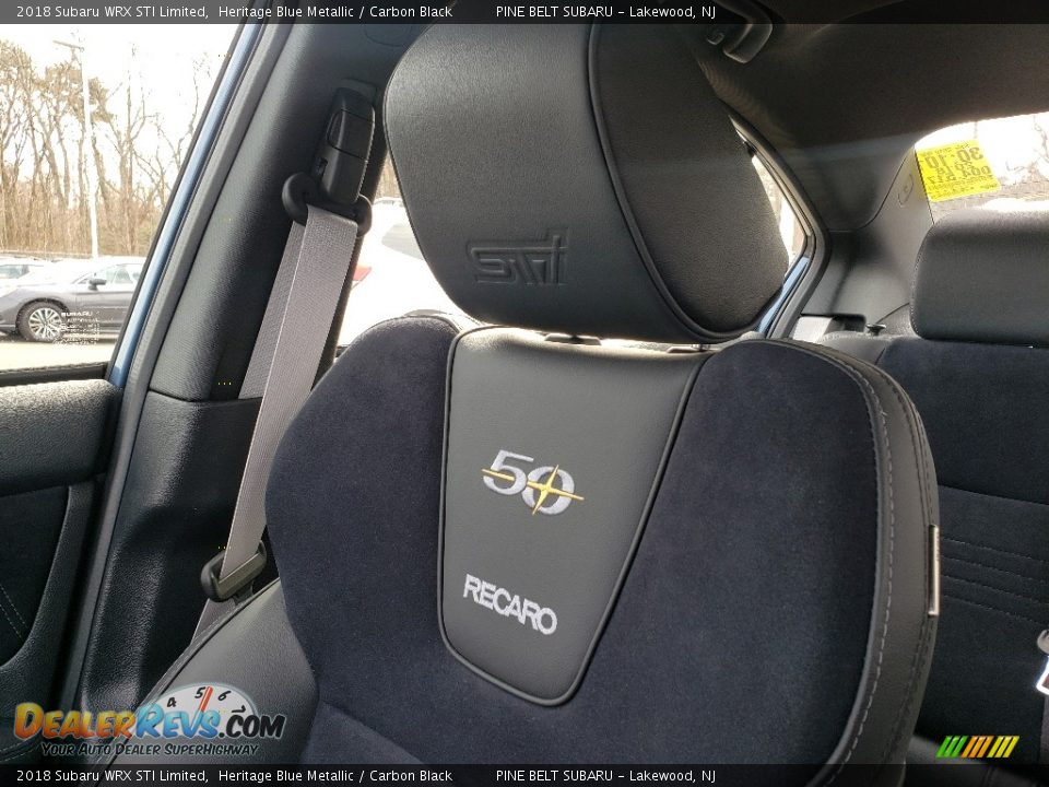 Front Seat of 2018 Subaru WRX STI Limited Photo #5