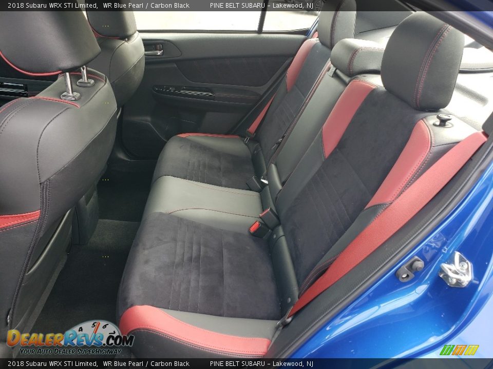 Rear Seat of 2018 Subaru WRX STI Limited Photo #3