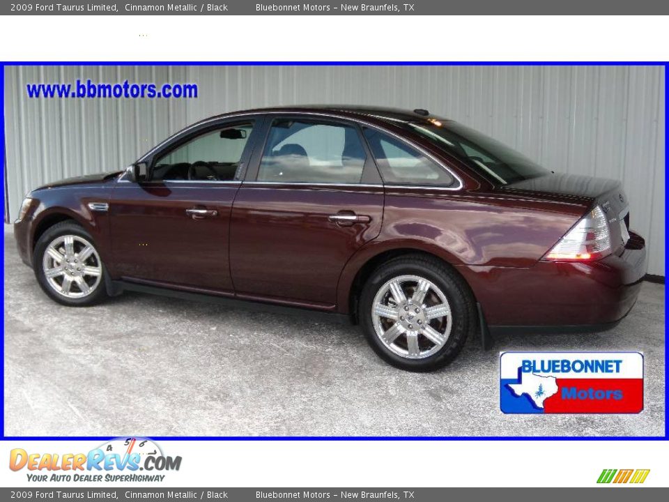 2009 Ford Taurus Limited Cinnamon Metallic / Black Photo #3