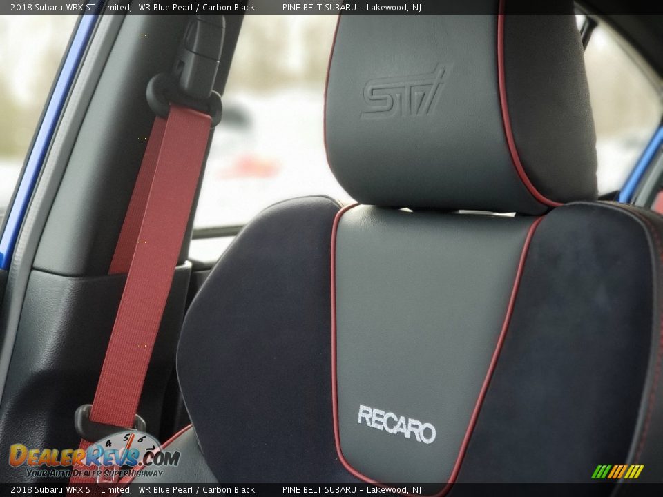 Front Seat of 2018 Subaru WRX STI Limited Photo #5