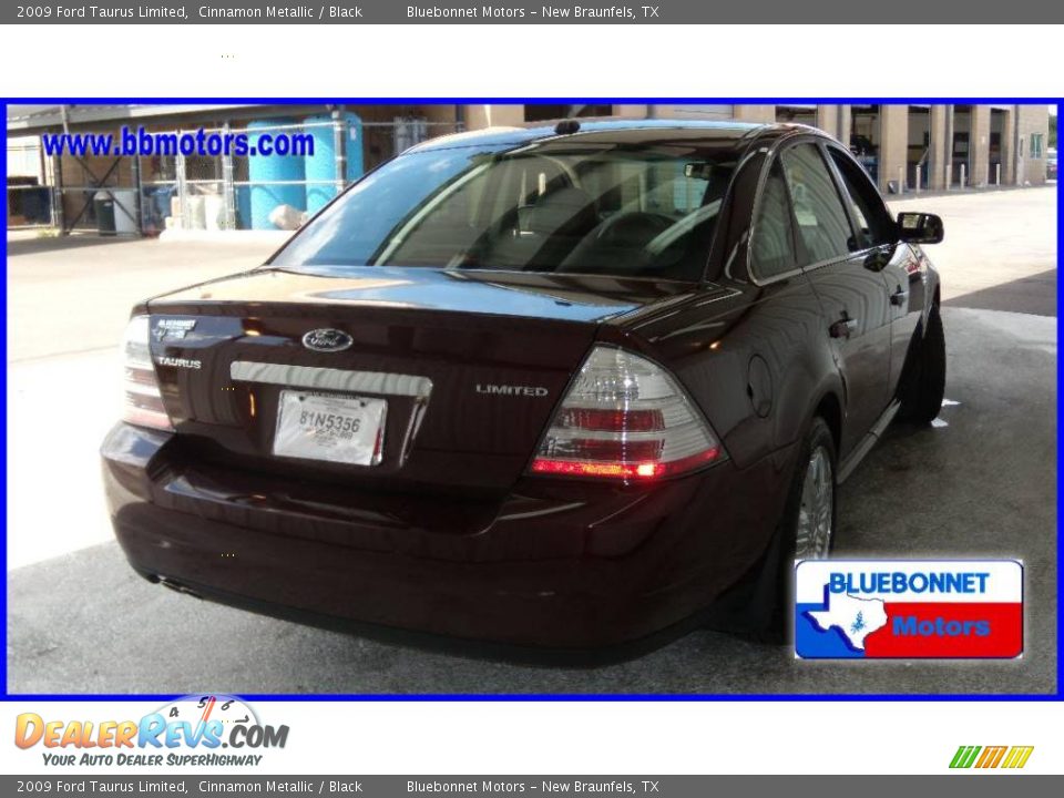 2009 Ford Taurus Limited Cinnamon Metallic / Black Photo #8