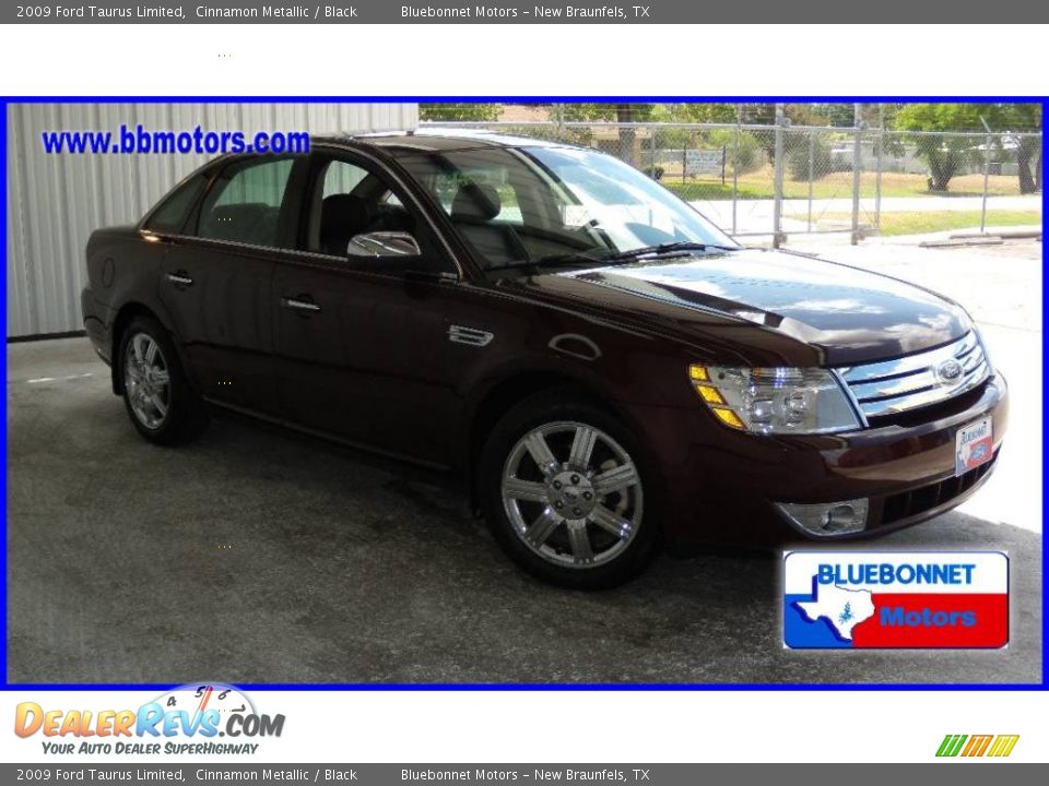 2009 Ford Taurus Limited Cinnamon Metallic / Black Photo #10