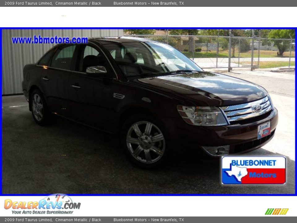 2009 Ford Taurus Limited Cinnamon Metallic / Black Photo #12