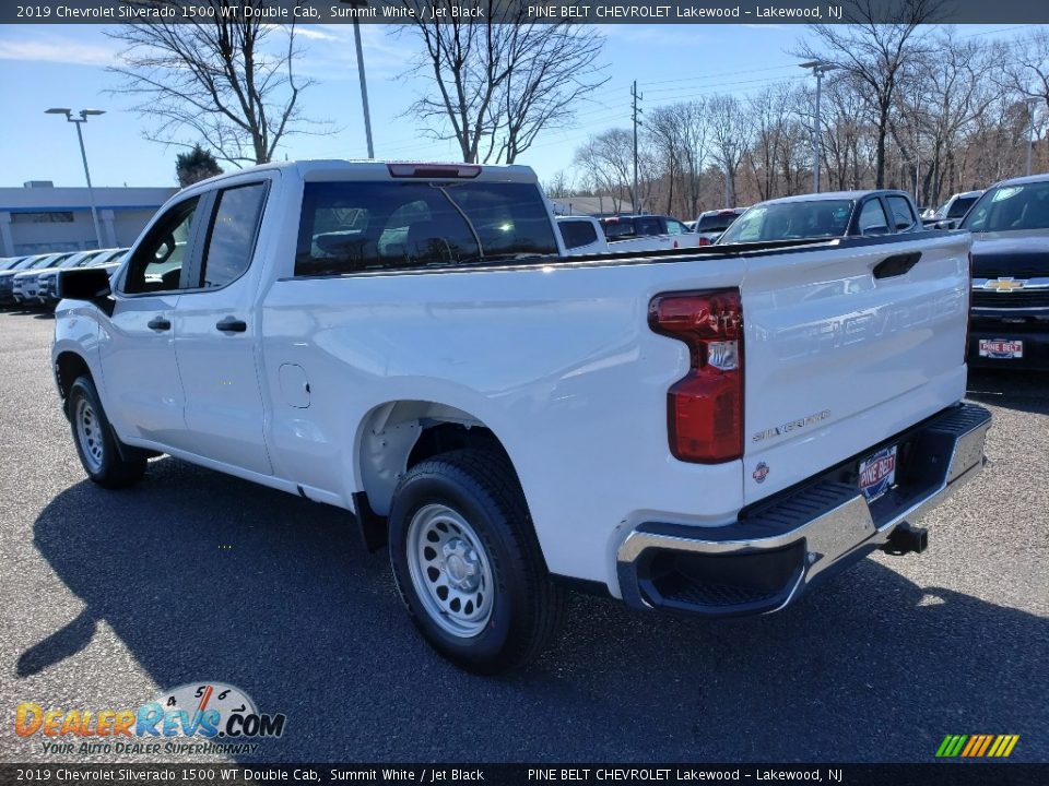 2019 Chevrolet Silverado 1500 WT Double Cab Summit White / Jet Black Photo #4