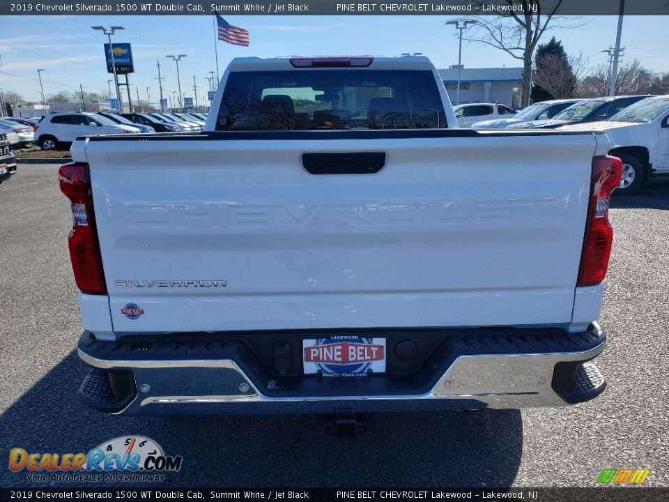 2019 Chevrolet Silverado 1500 WT Double Cab Summit White / Jet Black Photo #5