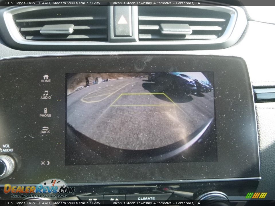 2019 Honda CR-V EX AWD Modern Steel Metallic / Gray Photo #15