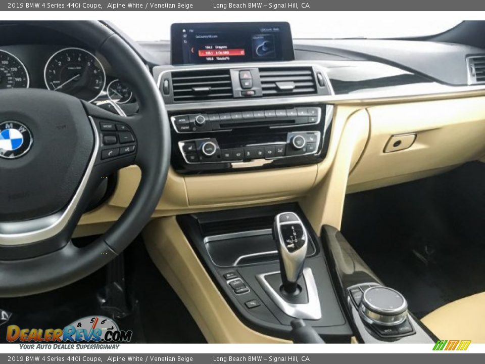 2019 BMW 4 Series 440i Coupe Alpine White / Venetian Beige Photo #5