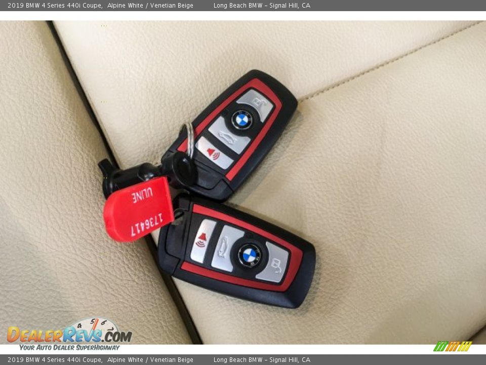 2019 BMW 4 Series 440i Coupe Alpine White / Venetian Beige Photo #11
