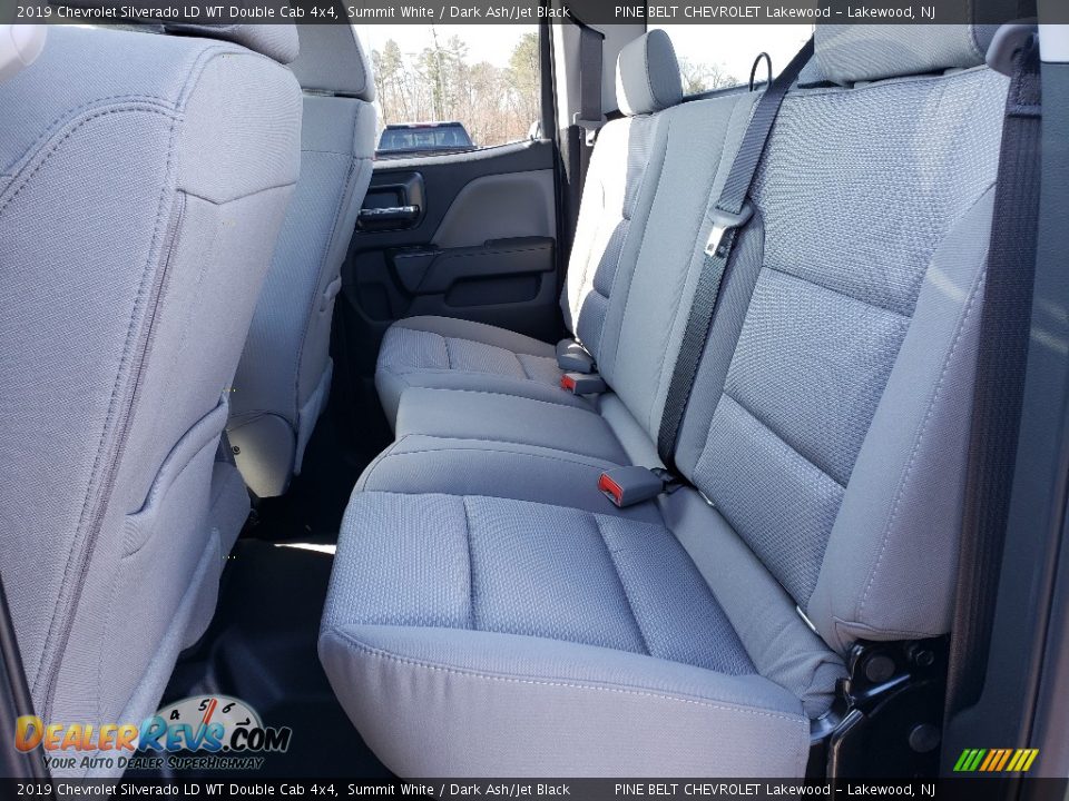 2019 Chevrolet Silverado LD WT Double Cab 4x4 Summit White / Dark Ash/Jet Black Photo #6
