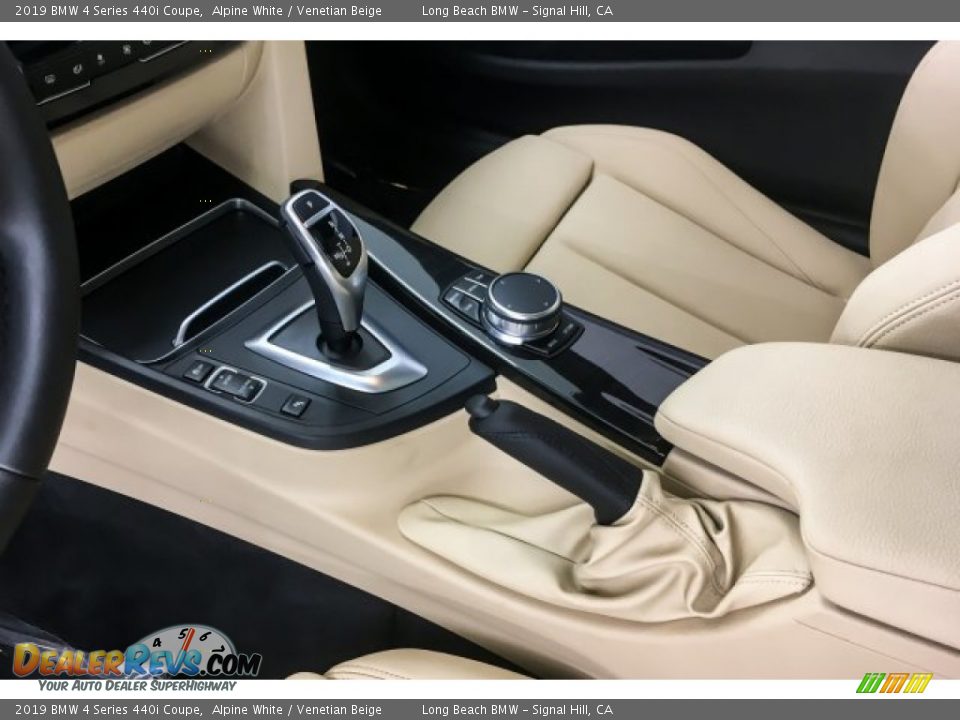 2019 BMW 4 Series 440i Coupe Alpine White / Venetian Beige Photo #21