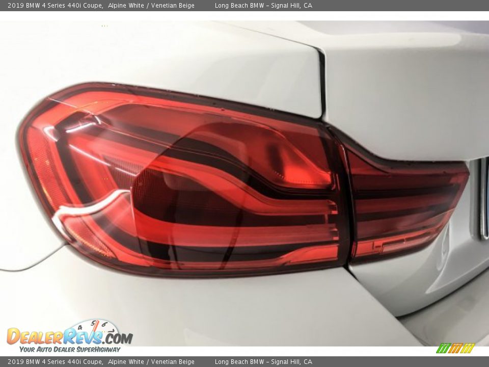 2019 BMW 4 Series 440i Coupe Alpine White / Venetian Beige Photo #25