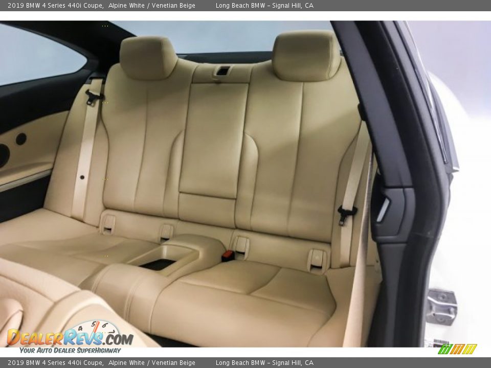 2019 BMW 4 Series 440i Coupe Alpine White / Venetian Beige Photo #34