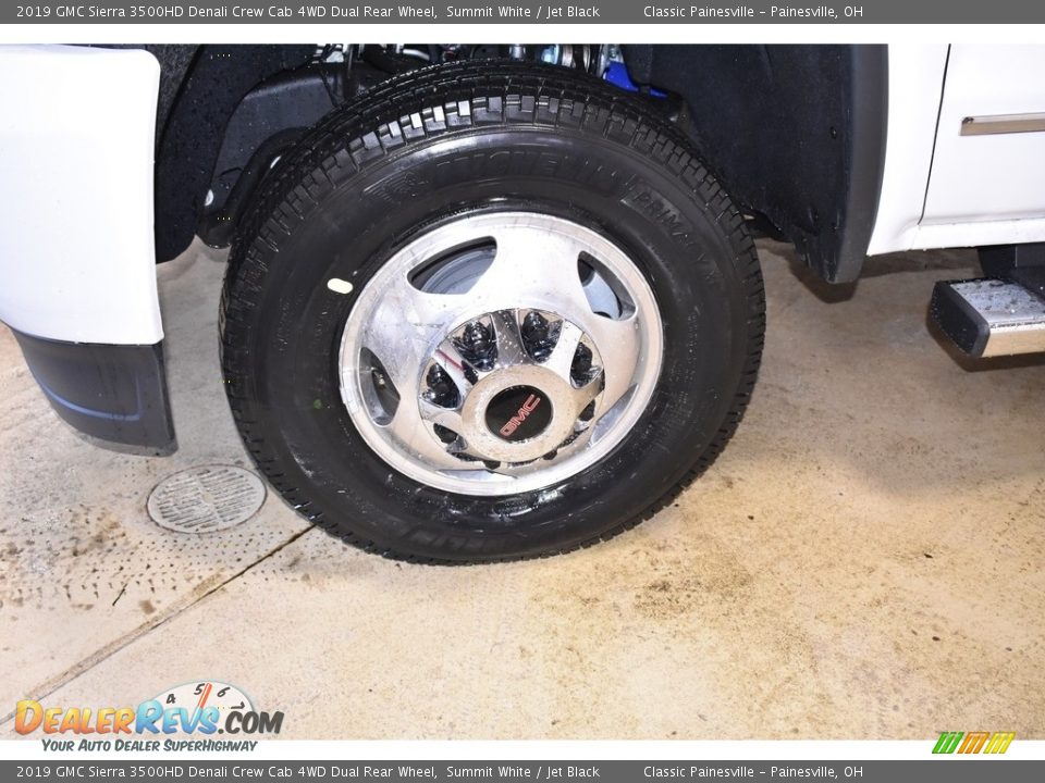 2019 GMC Sierra 3500HD Denali Crew Cab 4WD Dual Rear Wheel Summit White / Jet Black Photo #5