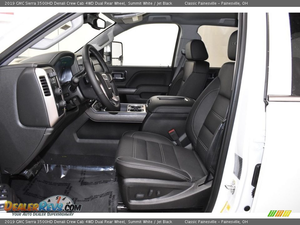 2019 GMC Sierra 3500HD Denali Crew Cab 4WD Dual Rear Wheel Summit White / Jet Black Photo #6