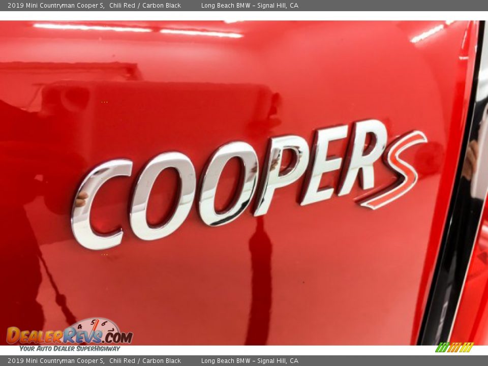 2019 Mini Countryman Cooper S Chili Red / Carbon Black Photo #7
