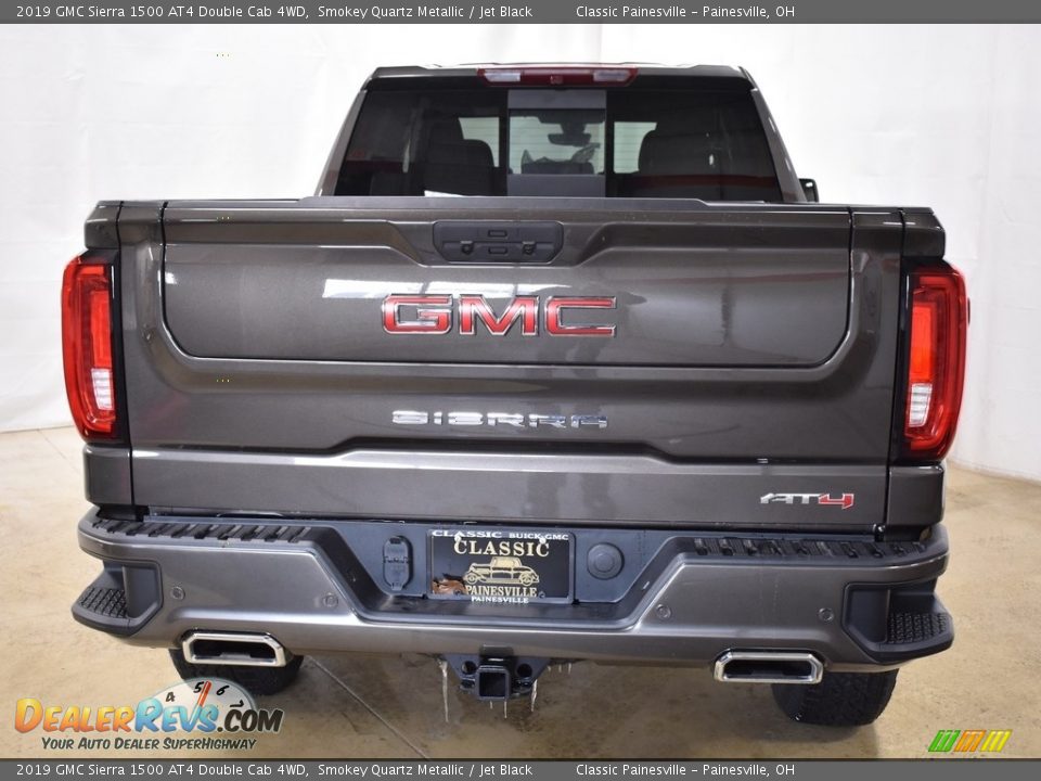 2019 GMC Sierra 1500 AT4 Double Cab 4WD Smokey Quartz Metallic / Jet Black Photo #3