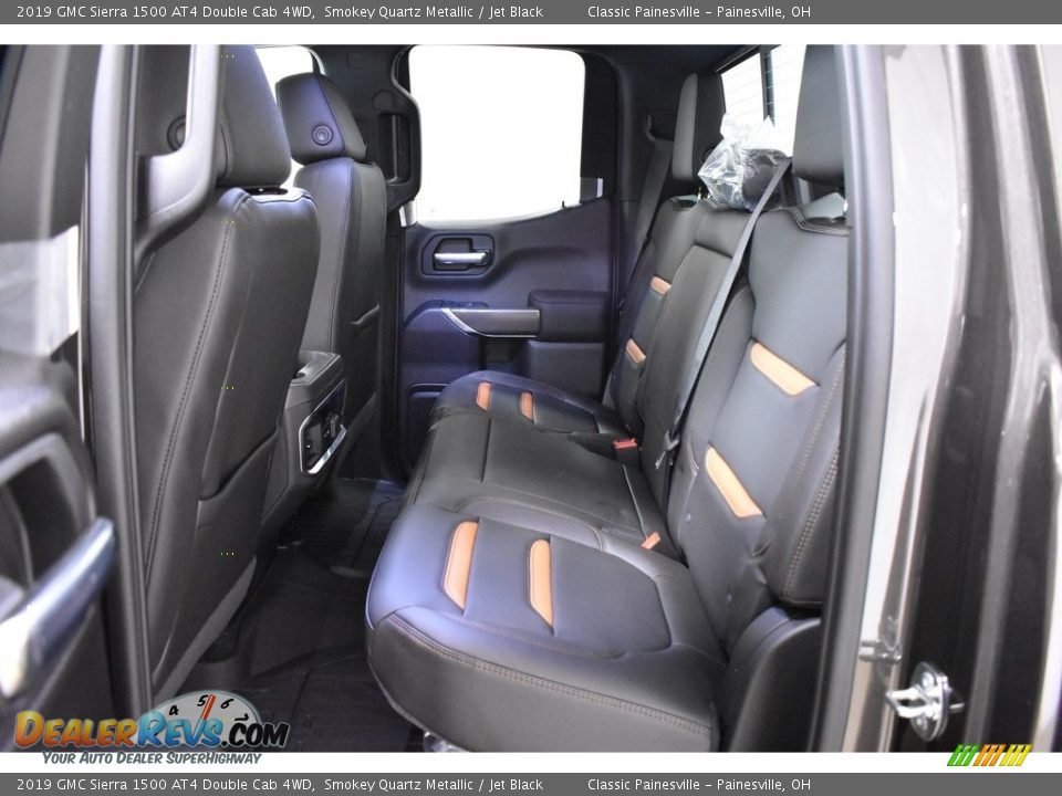 2019 GMC Sierra 1500 AT4 Double Cab 4WD Smokey Quartz Metallic / Jet Black Photo #7