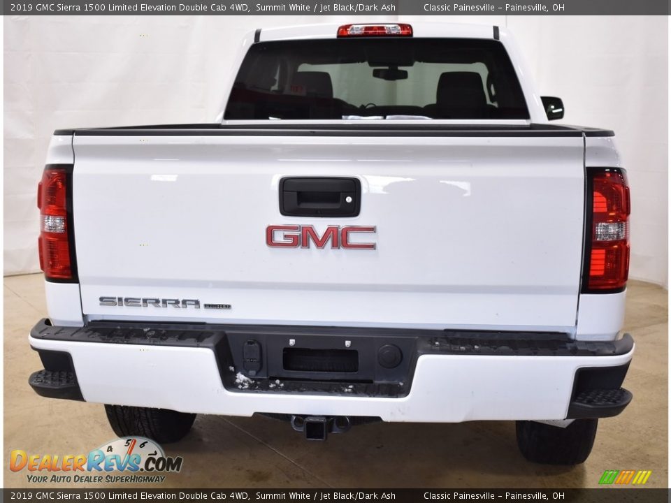 2019 GMC Sierra 1500 Limited Elevation Double Cab 4WD Summit White / Jet Black/Dark Ash Photo #3