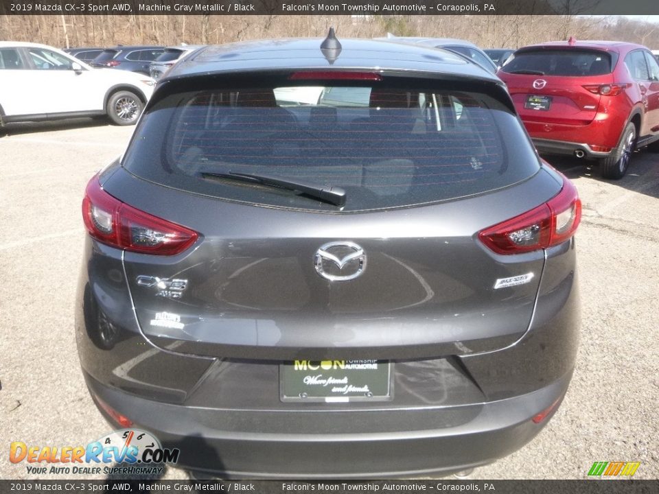 2019 Mazda CX-3 Sport AWD Machine Gray Metallic / Black Photo #8
