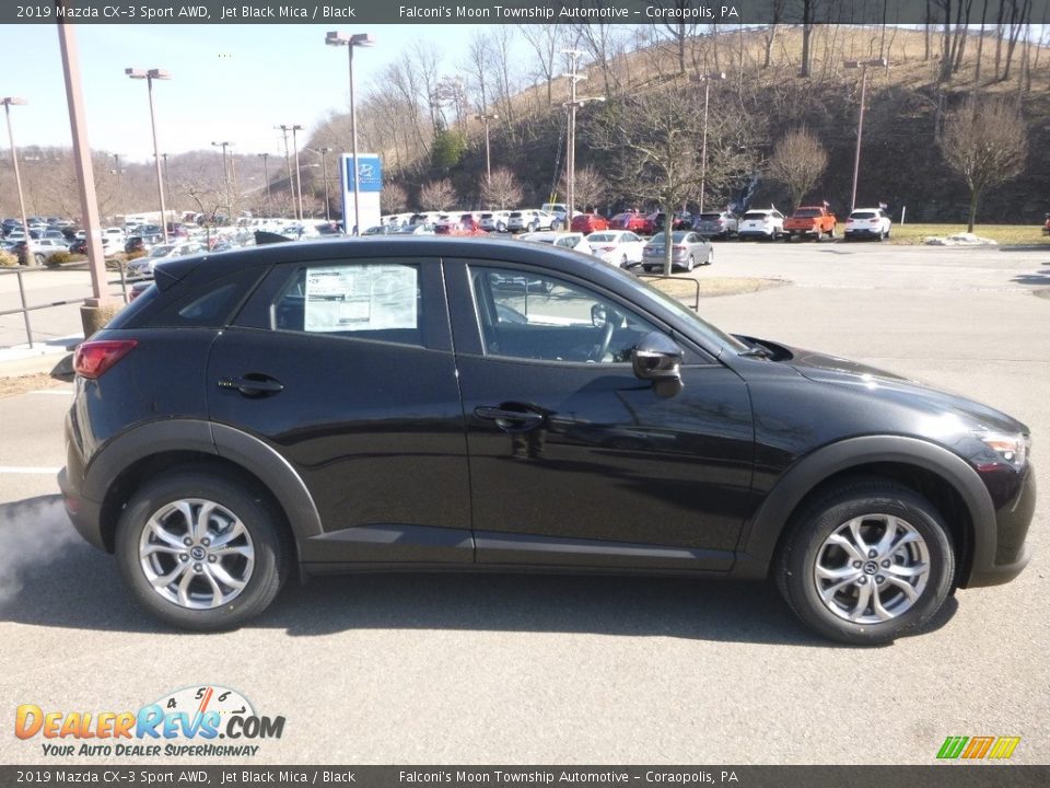 2019 Mazda CX-3 Sport AWD Jet Black Mica / Black Photo #1