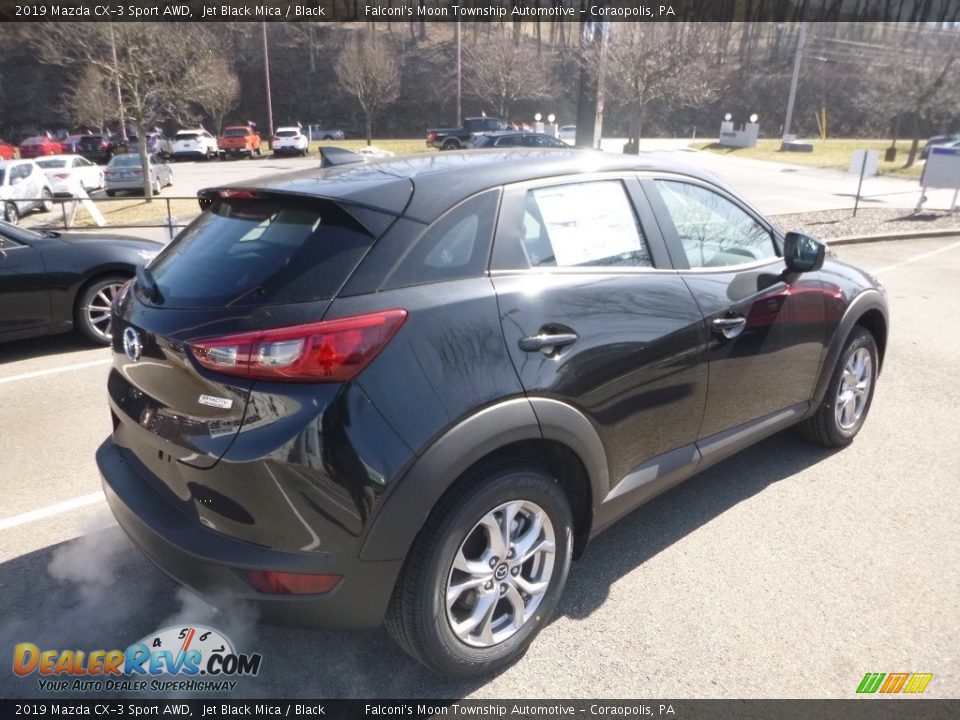 2019 Mazda CX-3 Sport AWD Jet Black Mica / Black Photo #2