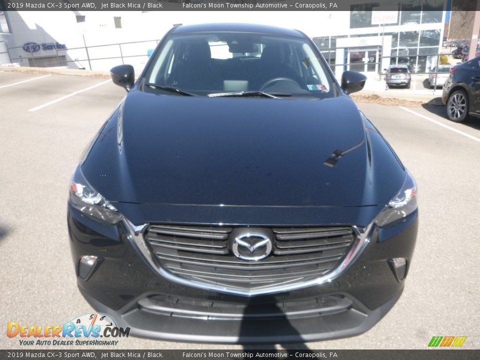2019 Mazda CX-3 Sport AWD Jet Black Mica / Black Photo #4