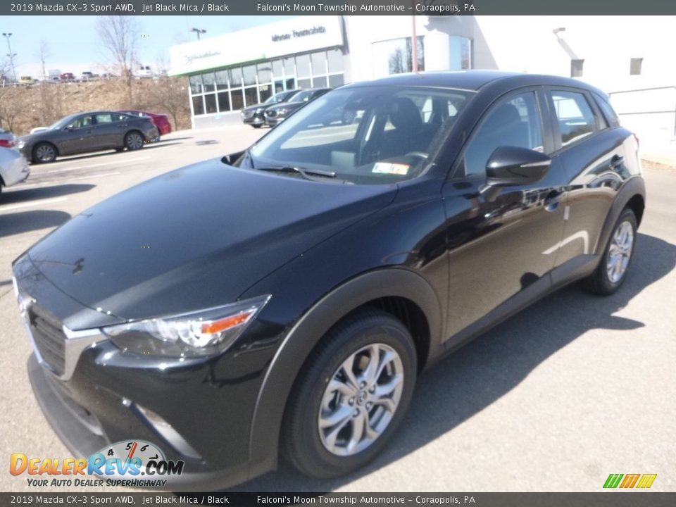2019 Mazda CX-3 Sport AWD Jet Black Mica / Black Photo #5