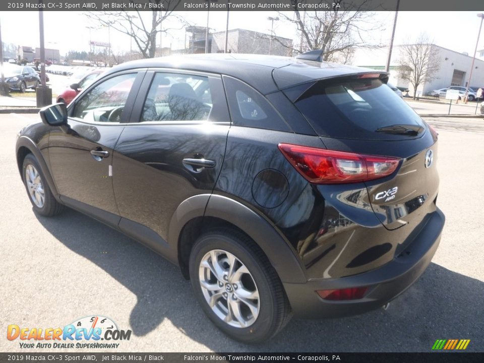 2019 Mazda CX-3 Sport AWD Jet Black Mica / Black Photo #6