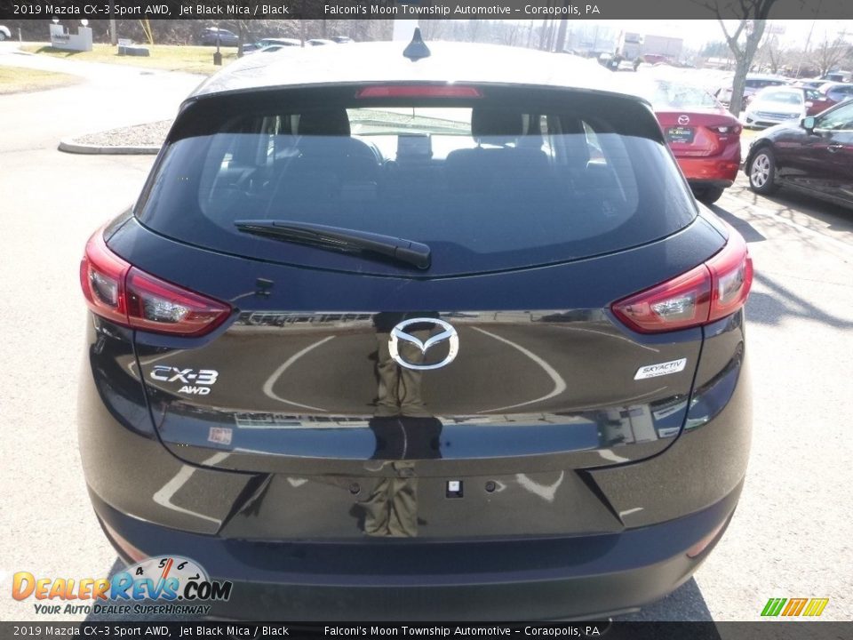 2019 Mazda CX-3 Sport AWD Jet Black Mica / Black Photo #7