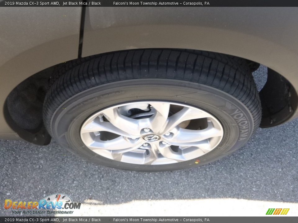 2019 Mazda CX-3 Sport AWD Jet Black Mica / Black Photo #8