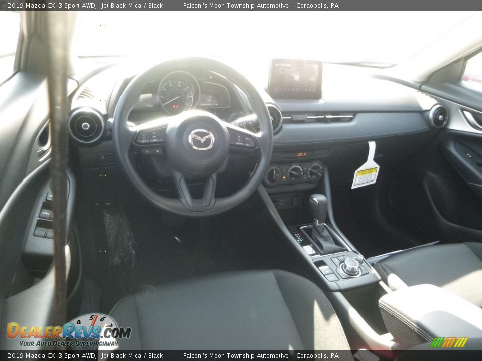 2019 Mazda CX-3 Sport AWD Jet Black Mica / Black Photo #10
