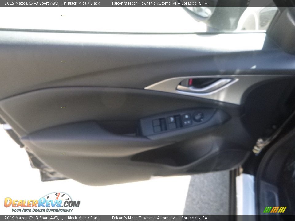 2019 Mazda CX-3 Sport AWD Jet Black Mica / Black Photo #11