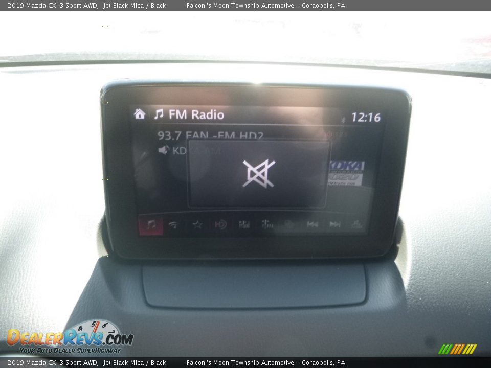 2019 Mazda CX-3 Sport AWD Jet Black Mica / Black Photo #14