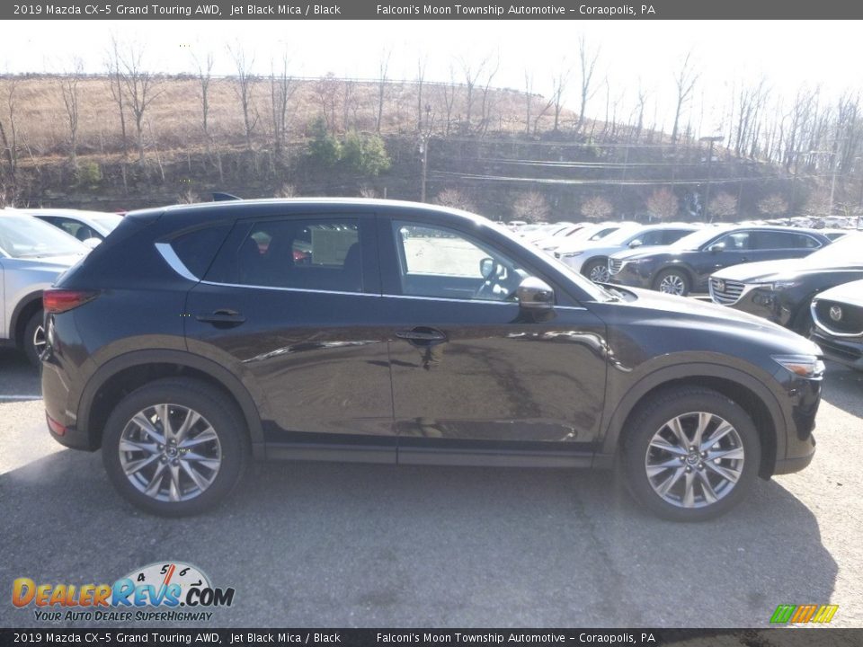 2019 Mazda CX-5 Grand Touring AWD Jet Black Mica / Black Photo #1