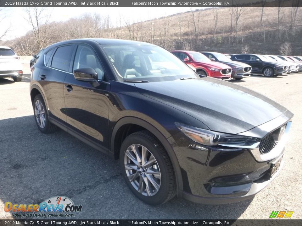 2019 Mazda CX-5 Grand Touring AWD Jet Black Mica / Black Photo #3