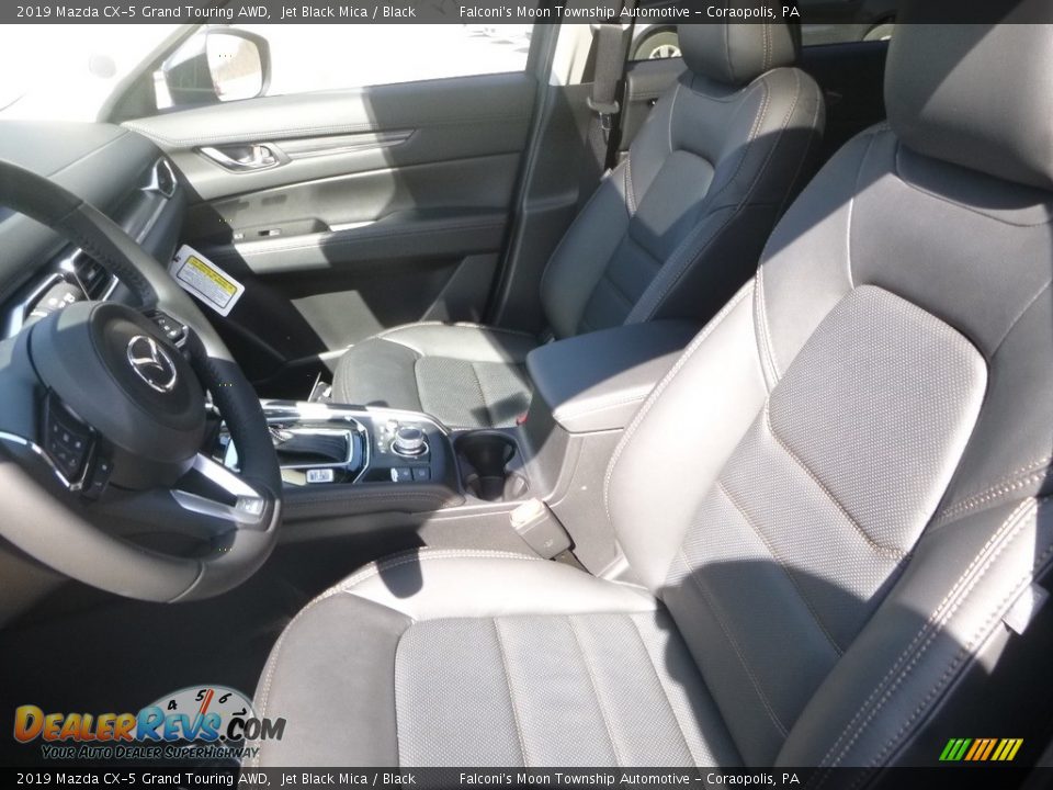 2019 Mazda CX-5 Grand Touring AWD Jet Black Mica / Black Photo #12