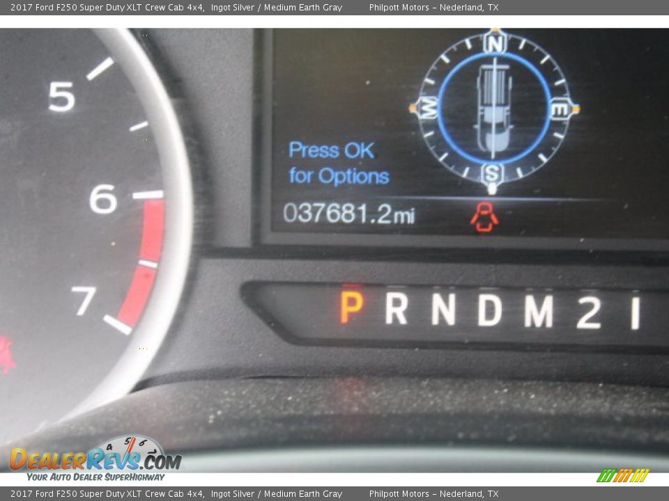 2017 Ford F250 Super Duty XLT Crew Cab 4x4 Ingot Silver / Medium Earth Gray Photo #26