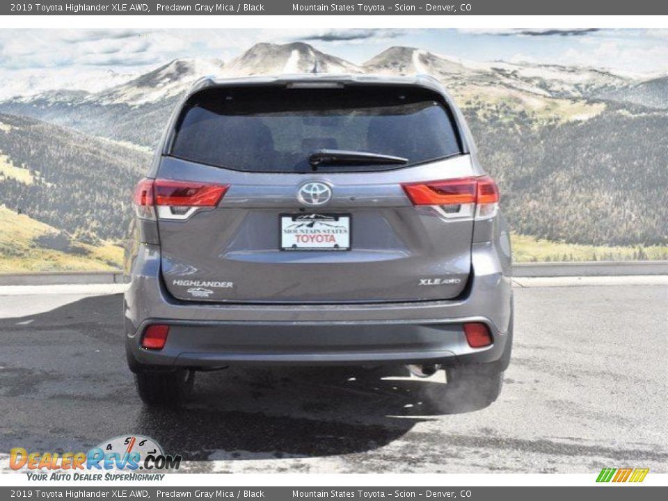 2019 Toyota Highlander XLE AWD Predawn Gray Mica / Black Photo #4