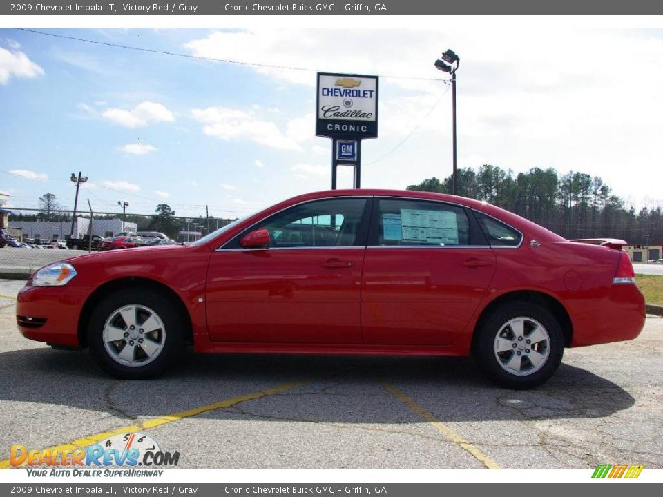 2009 Chevrolet Impala LT Victory Red / Gray Photo #1