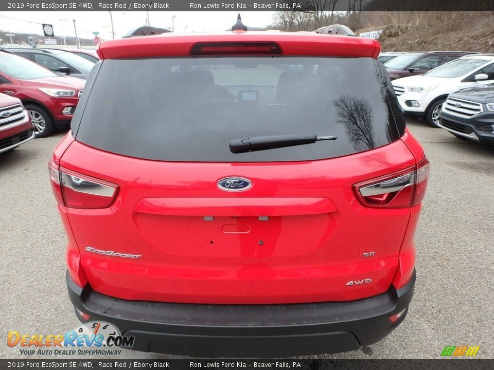 2019 Ford EcoSport SE 4WD Race Red / Ebony Black Photo #5